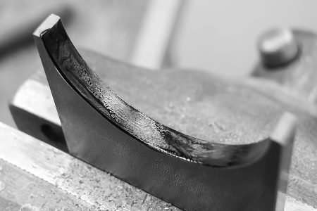 Tuschierter Innenradius