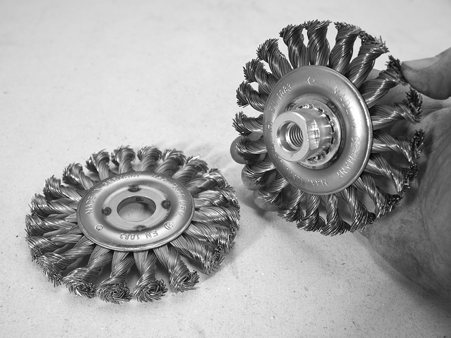 Zopfbürsten mit und ohne Gewinde