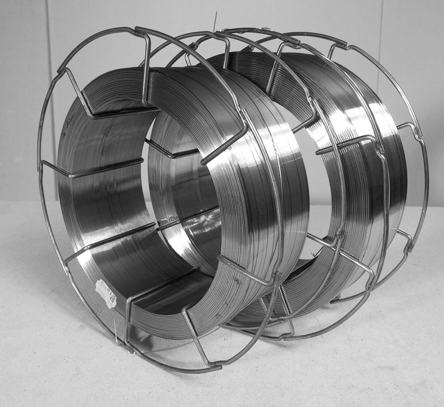 Korbspule mit 15 kg Draht für Schutzgasschweissgerät