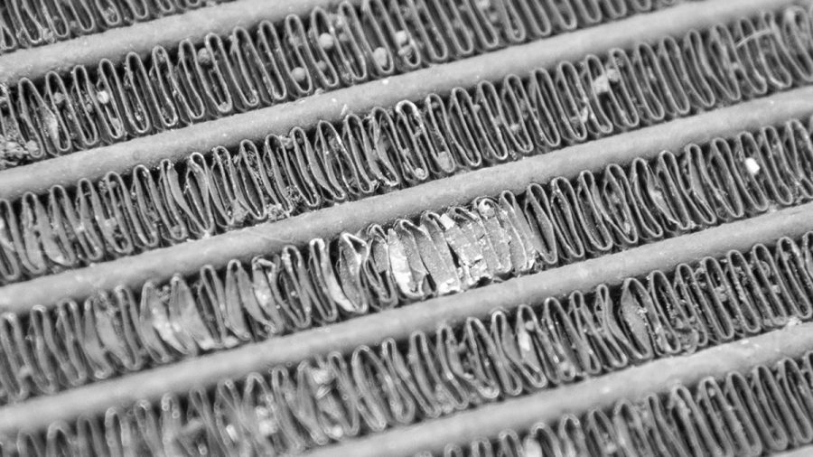 Rippen von Kühler oder Klimakondensator reparieren